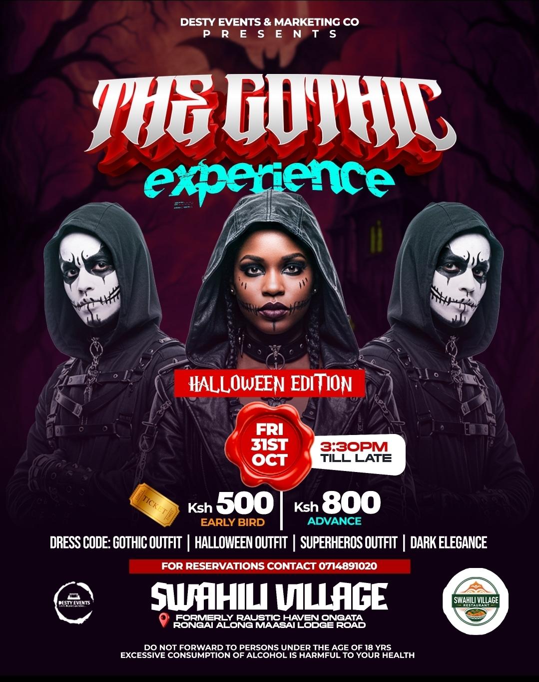 THE GOTHIC EXPERIENCE-HALLOWEEN EDITION