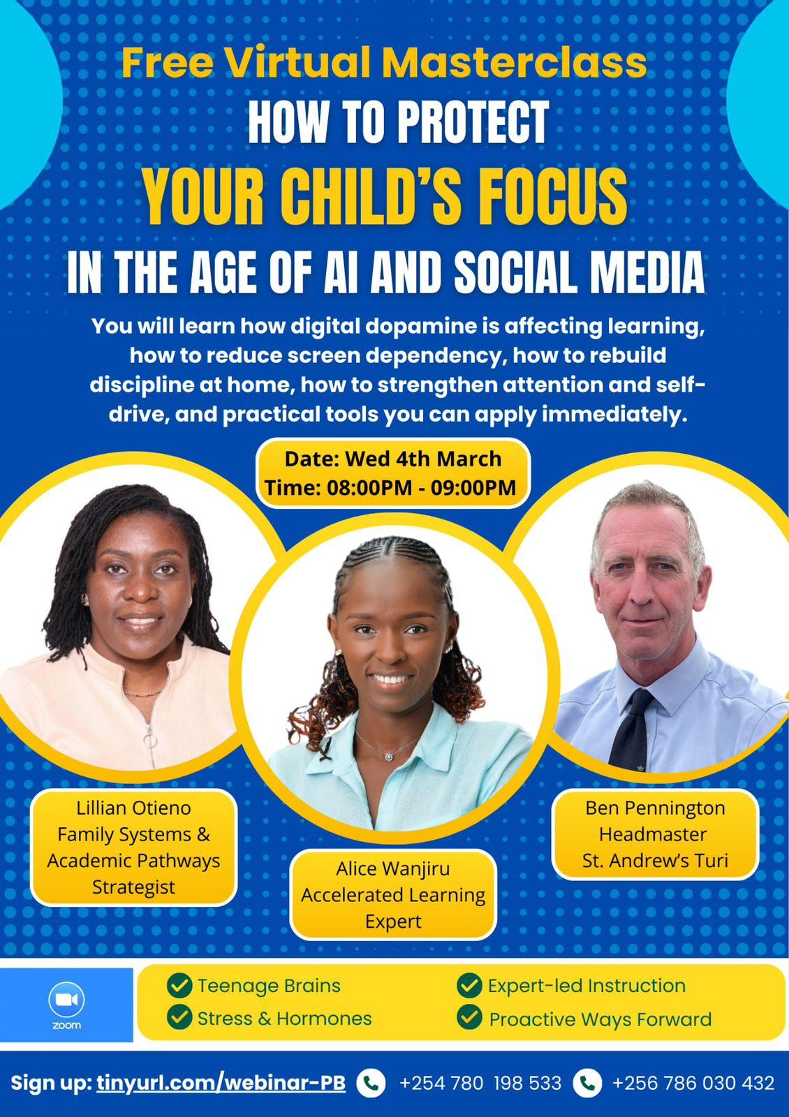 APRIL YOUTH PROGRAMS